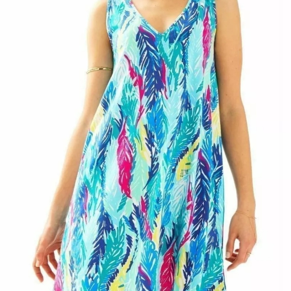 Lilly Pulitzer Med Blythe Swing Dress Light as a